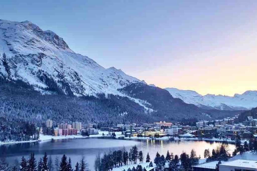 Ferienapartment In Bestlage In Sankt Moritz Dış mekan fotoğraf